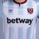 Camiseta de Futbol Visitante West Ham United 2021/22 para Hombre - Version Replica Personalizada - camisetasfutbol