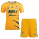 Equipaciones de fútbol para Niño Tigres UANL 2021/22 - de Local Futbol Kit Personalizados - camisetasfutbol