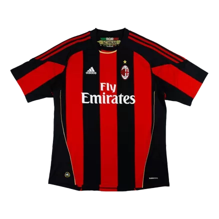 Camiseta de Fútbol Retro AC Milan Local 2010/11 para Hombre - Personalizada - camisetasfutbol