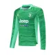 Conjunto Juventus 2021/22 Manga Larga Portero Hombre (Camiseta + Pantalón Corto)- - camisetasfutbol