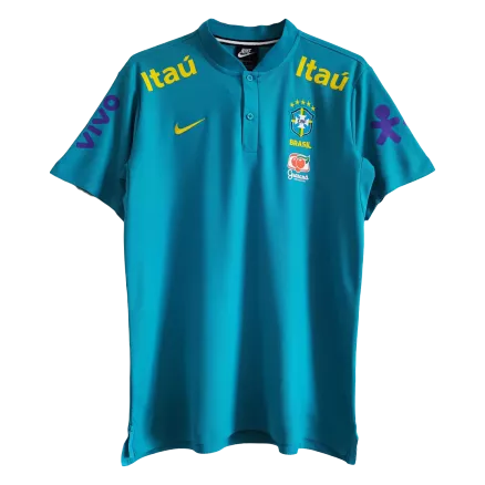 Camiseta Tipo Polo
 Brazil 2021 Hombre - camisetasfutbol
