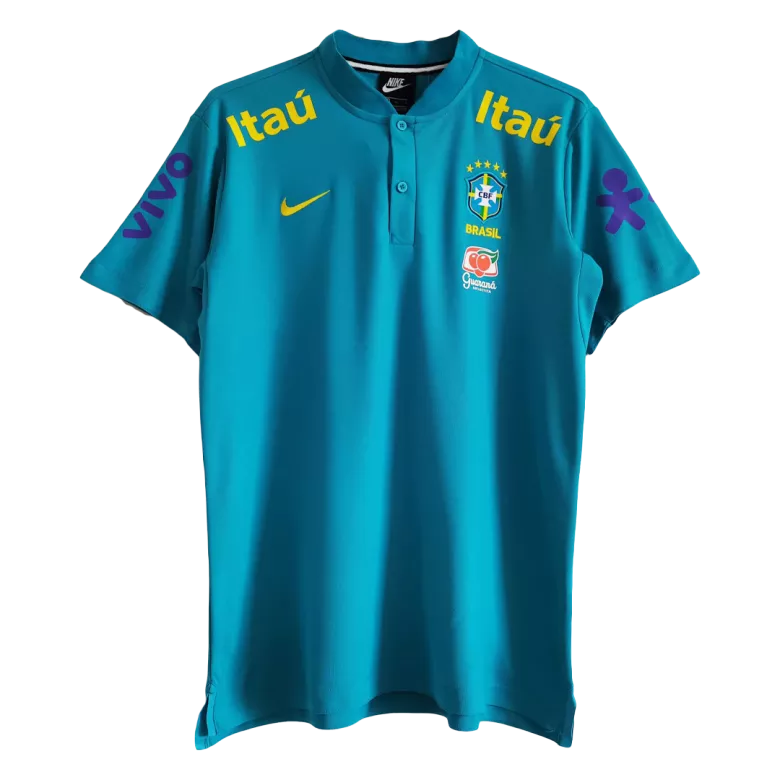 Camiseta Tipo Polo
 Brazil 2021 Hombre - camisetasfutbol