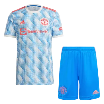 Conjuntos de Fútbol Personalizada 
2ª Manchester United 2021/22 - camisetasfutbol
