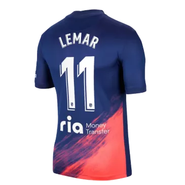 Camiseta de Fútbol LEMAR #11 Personalizada 2ª Atlético de Madrid 2021/22 - camisetasfutbol