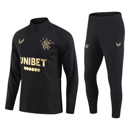 Conjunto Entrenamiento Glasgow Rangers 2021/22 Hombre (Chándal de Media Cremallera + Pantalón) - camisetasfutbol