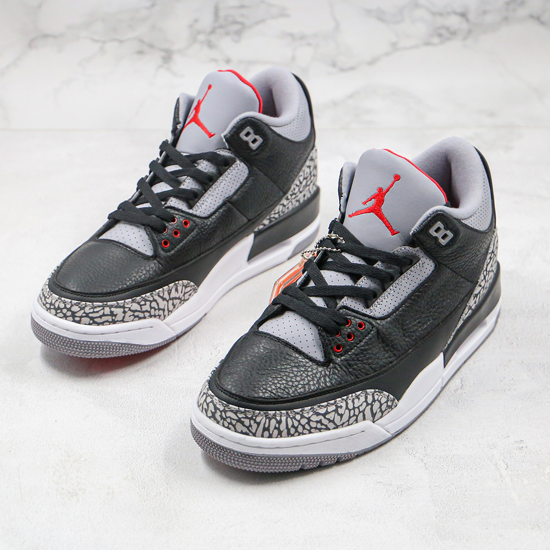 AIR JORDAN 3 RETRO OG 'BLACK CEMENT' 2018 | Más | camisetasfutbol