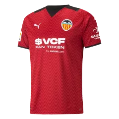 Camiseta de Futbol Visitante para Hombre Valencia 2021/22 - Version Replica Personalizada - camisetasfutbol