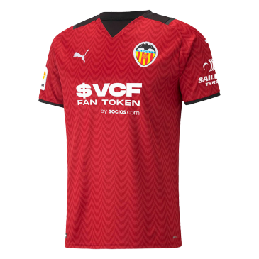 Camiseta de Fútbol Personalizada 2ª Valencia 2021/22