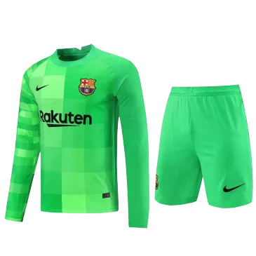 Uniformes de futbol 2021/22 Barcelona Goalkeeper - Personalizados para Hombre - camisetasfutbol