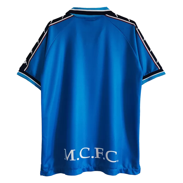 Camiseta Retro 1997/99 Manchester City Primera Equipación Local Hombre - Versión Hincha - camisetasfutbol