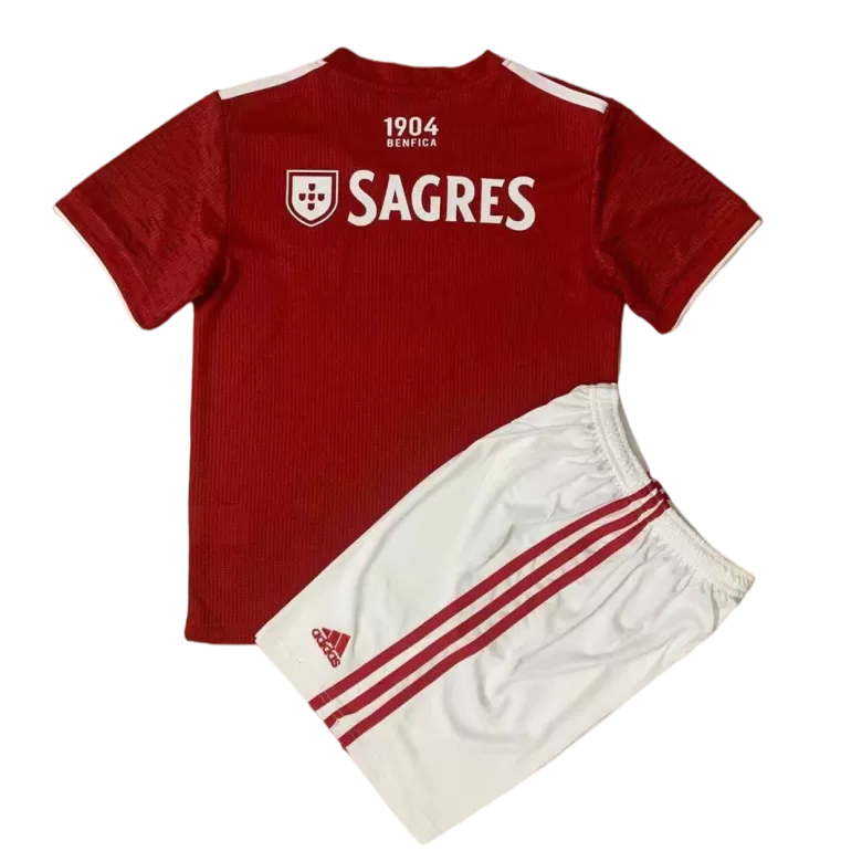Miniconjunto Benfica 2021/22 Primera Equipación Local Niño (Camiseta + Pantalón Corto) - camisetasfutbol