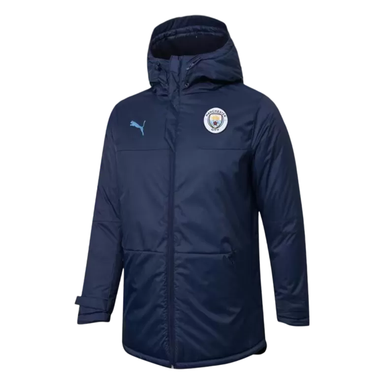 Chaqueta con Capucha del Manchester City 2021-2022 Azul