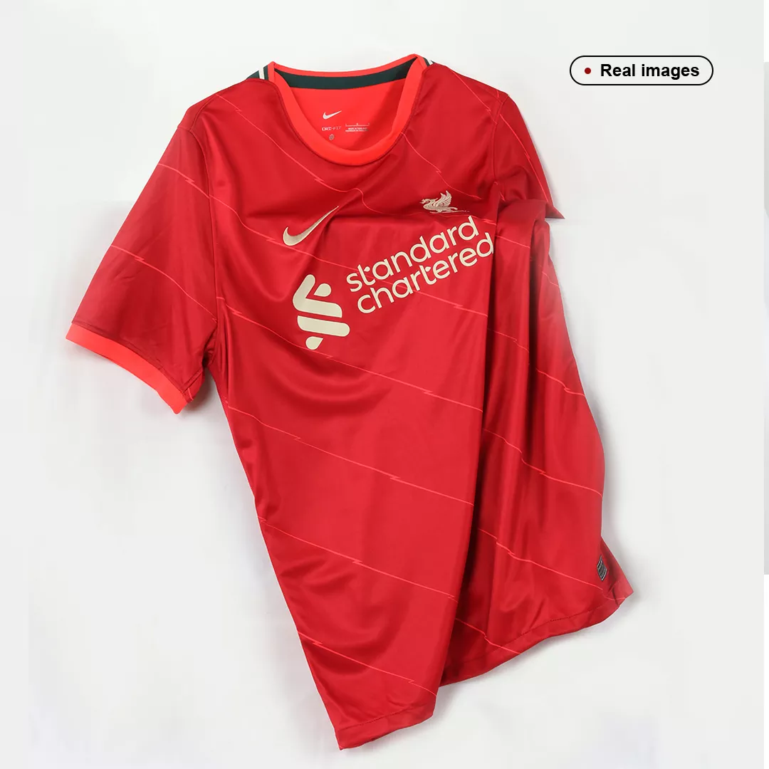 Camiseta de Fútbol Personalizada 1ª Liverpool 2021/22 - camisetasfutbol