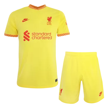 Conjuntos de Fútbol Personalizada 
3ª Liverpool 2021/22 - camisetasfutbol