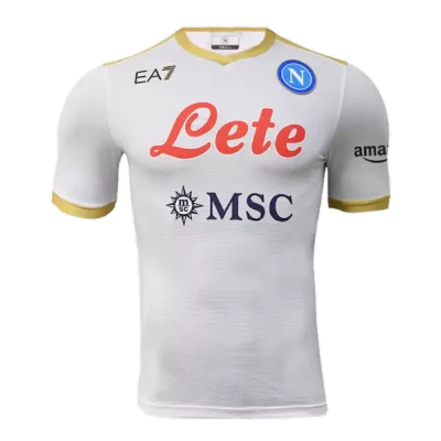 Camiseta de Futbol Visitante Napoli 2021/22 para Hombre - Versión Jugador Personalizada - camisetasfutbol