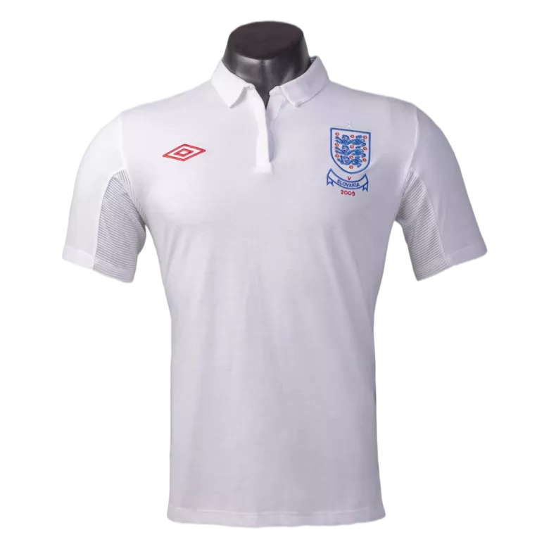 Camiseta Retro 2010 Inglaterra Primera Equipación Local Hombre - Versión Hincha - camisetasfutbol