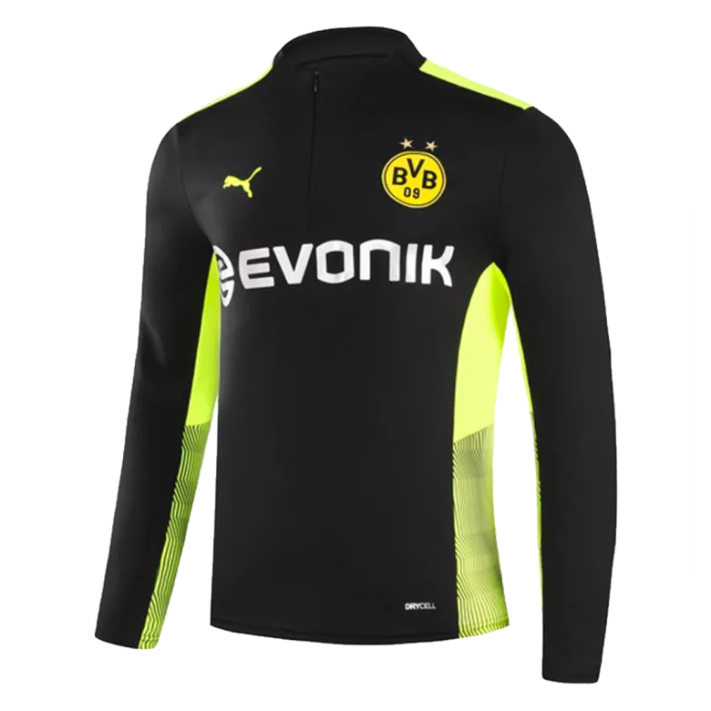 Conjunto Entrenamiento Borussia Dortmund 2021/22 Hombre (Chándal de Media Cremallera + Pantalón) - camisetasfutbol