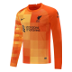 Camiseta de Manga Larga de Fútbol Portero Liverpool 2021/22