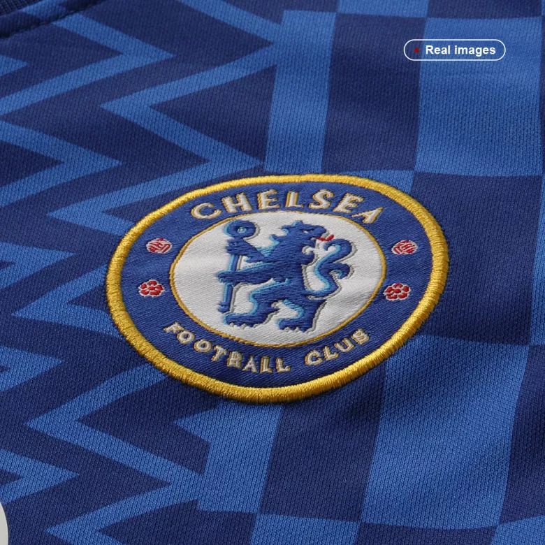 Miniconjunto Chelsea 2021/22 Primera Equipación Local Niño (Camiseta + Pantalón Corto) - camisetasfutbol