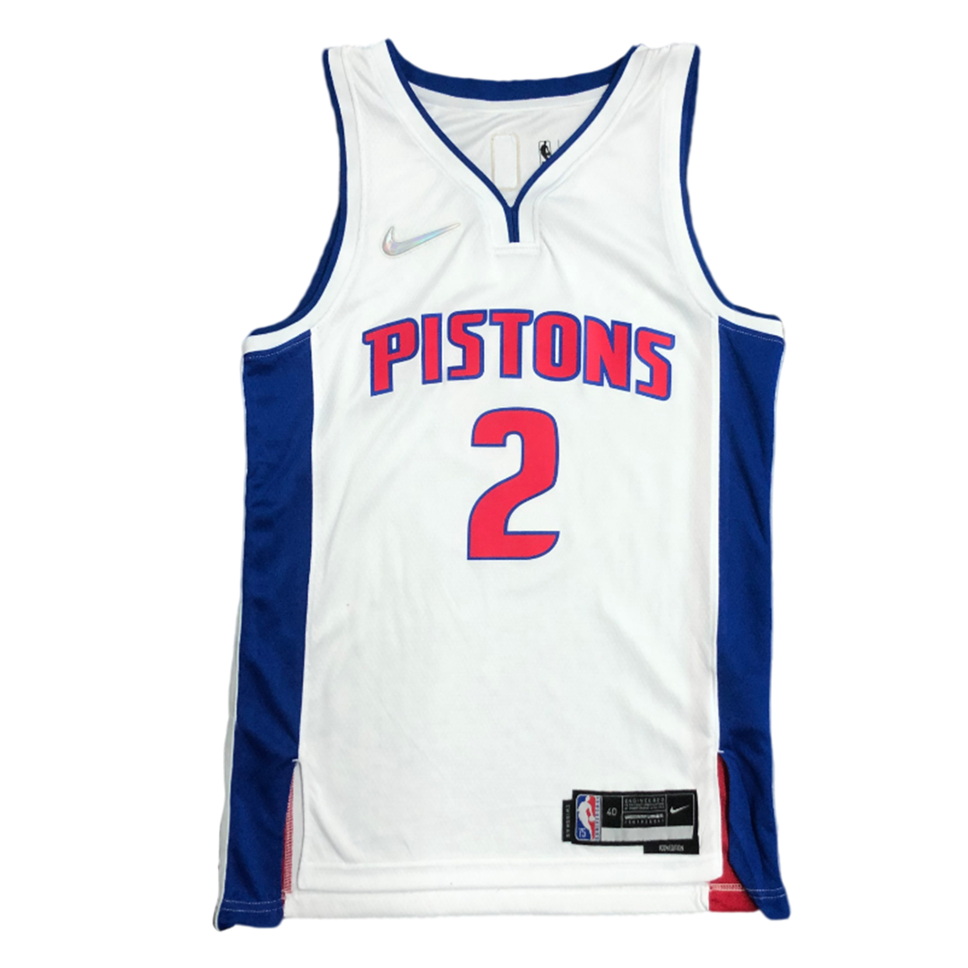 Camiseta Nba De Detroit Pistons Cade Cunningham 2 Swingman 202122 Icon Edition 