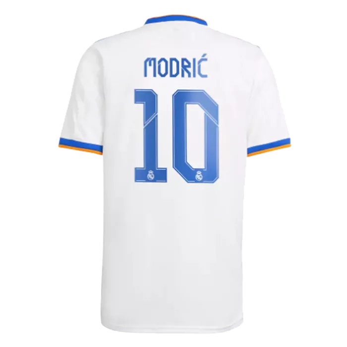 Camiseta Futbol Local de Hombre Real Madrid 2021/22 con Número de MODRIĆ #10 - camisetasfutbol
