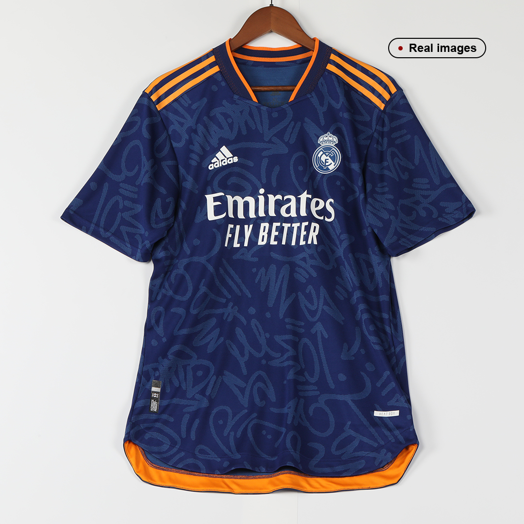 Camiseta de Fútbol Personalizada 2ª Real Madrid 2021/22