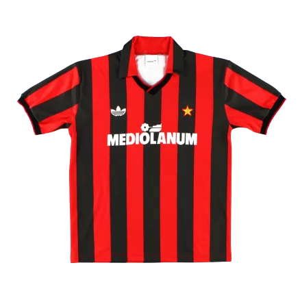Camiseta Retro 1991/92 AC Milan Primera Equipación Local Hombre - Versión Hincha - camisetasfutbol