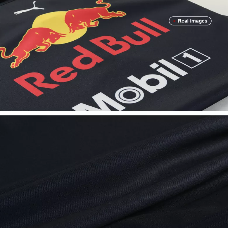Camiseta Tipo Polo de Red Bull F1 Racing Team Polo Black 2021 - camisetasfutbol
