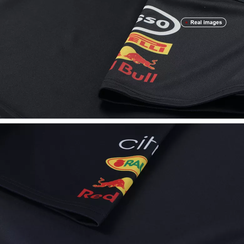 Camiseta Tipo Polo de Red Bull F1 Racing Team Polo Black 2021 - camisetasfutbol