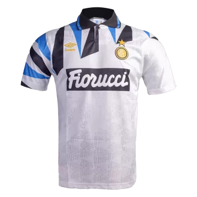 Camiseta Retro 1992/93 Inter de Milán Segunda Equipación Visitante Hombre - Versión Hincha - camisetasfutbol