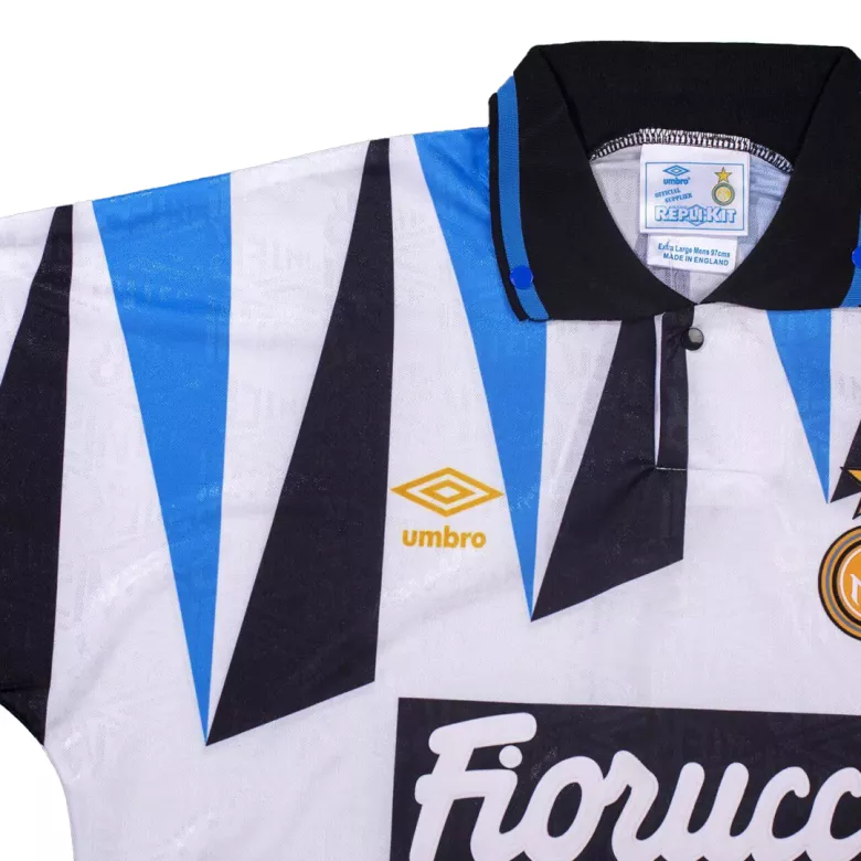 Camiseta Retro 1992/93 Inter de Milán Segunda Equipación Visitante Hombre - Versión Hincha - camisetasfutbol