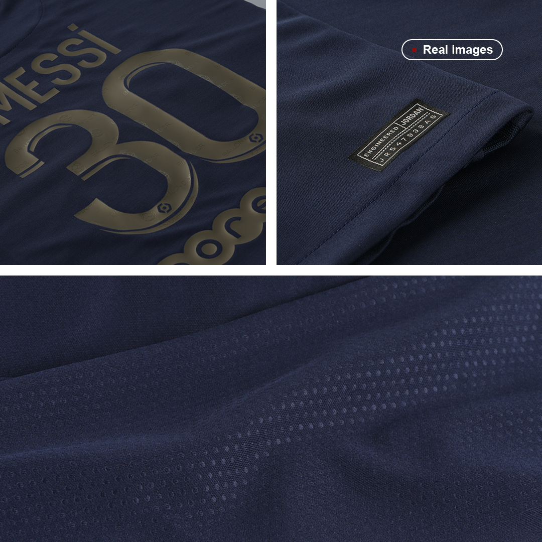 Camiseta de Fútbol Messi #30 Personalizada 1ª PSG 2021/22