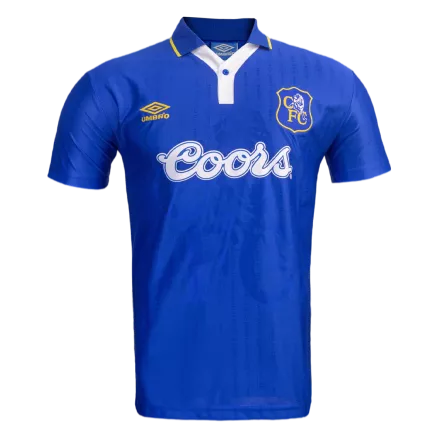 Camiseta Retro 1995/97 Chelsea Primera Equipación Local Hombre - Versión Hincha - camisetasfutbol