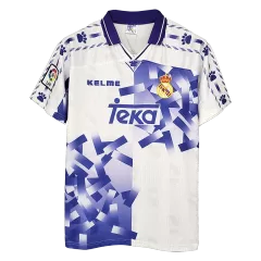 Camiseta de Fútbol Retro Real Madrid Tercera Equipación 1996/97 para Hombre - Version Replica Personalizada - camisetasfutbol