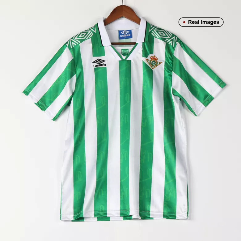 Camiseta Retro 1994/95 Real Betis Primera Equipación Local Hombre - Versión Hincha - camisetasfutbol