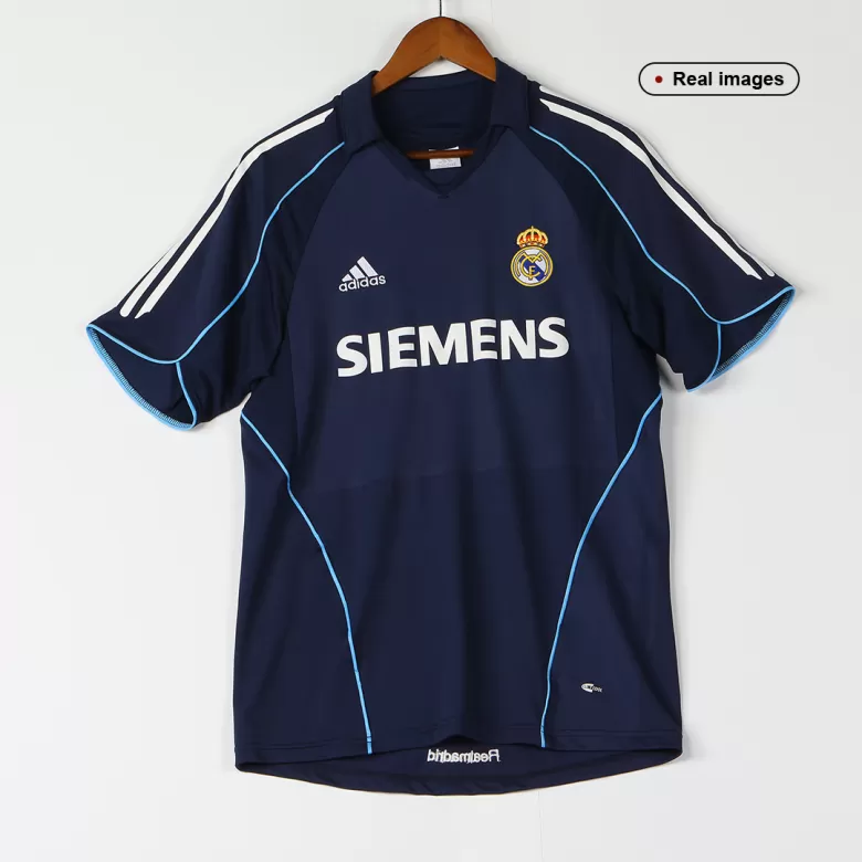 Camiseta Retro 2005/06 Real Madrid Segunda Equipación Visitante Hombre - Versión Hincha - camisetasfutbol