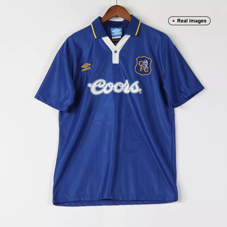 Camiseta Retro 1995/97 Chelsea Primera Equipación Local Hombre - Versión Hincha - camisetasfutbol