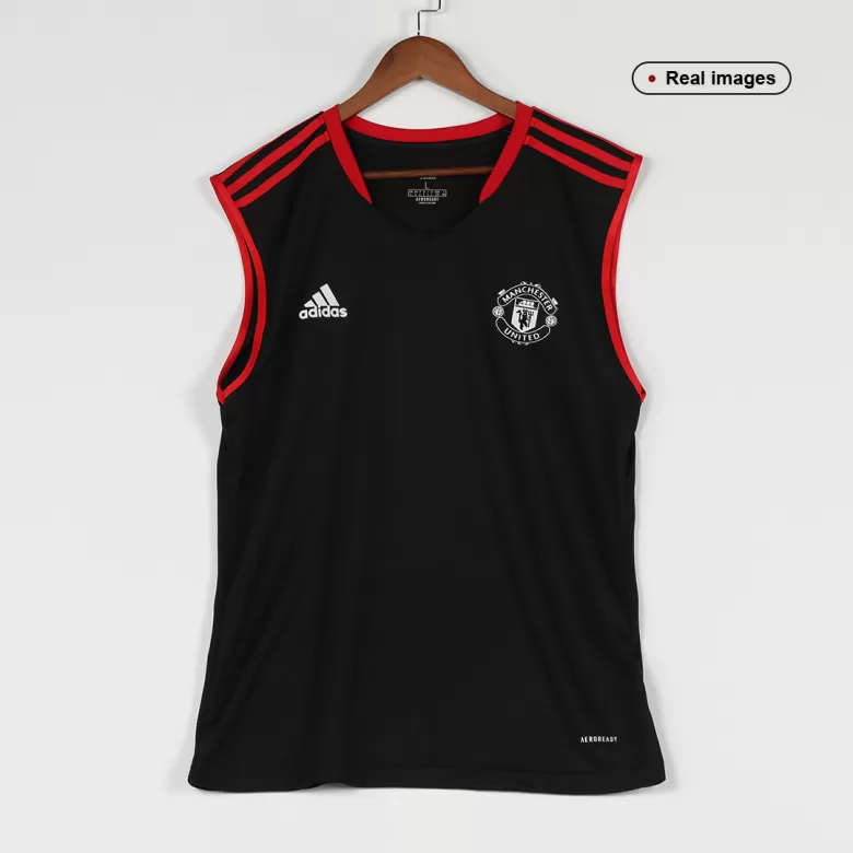 Camiseta sin Mangas Manchester United Entrenamiento Hombre - camisetasfutbol