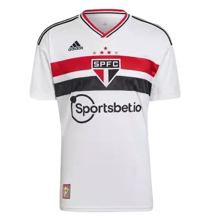 Camiseta Sao Paulo FC 2022/23 Primera Equipación Local Hombre Adidas - Versión Replica - camisetasfutbol