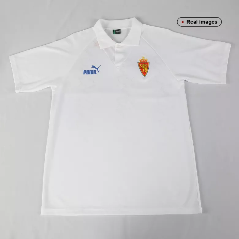 Camiseta Retro 1994/95 Real Zaragoza Primera Equipación Local Hombre - Versión Hincha - camisetasfutbol