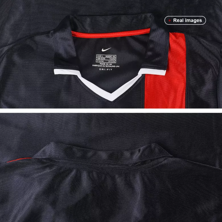 Camiseta Retro 2001/02 PSG Primera Equipación Local Hombre - Versión Hincha - camisetasfutbol