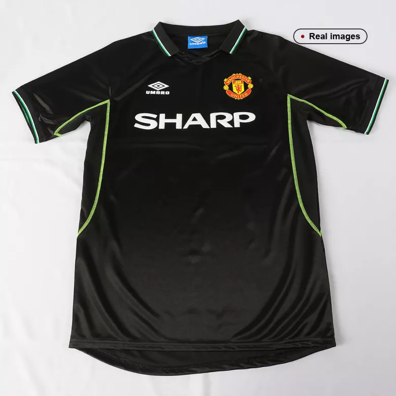 Camiseta Retro 1998 Manchester United Tercera Equipación Hombre - Versión Hincha - camisetasfutbol