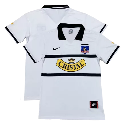 Camiseta Retro 1996 Colo Colo Primera Equipación Local Hombre - Versión Hincha - camisetasfutbol