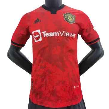 Camiseta Auténtica Manchester United 2022/23 conmemorativa Hombre Adidas - Versión Jugador - camisetasfutbol