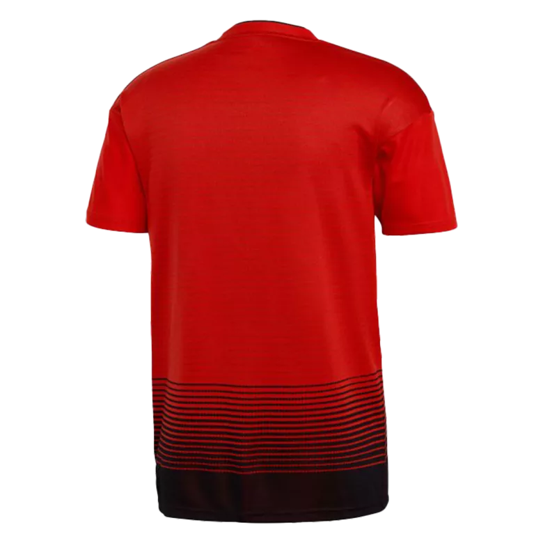 Camiseta Retro 2018/19 Manchester United Primera Equipación Local Hombre - Versión Hincha - camisetasfutbol
