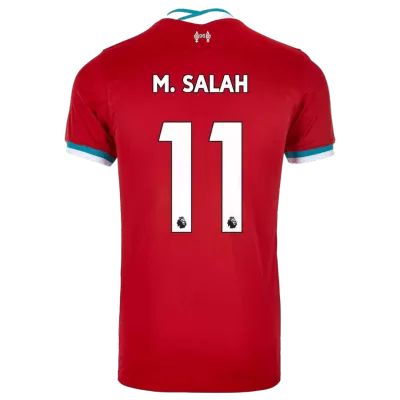 Camiseta Futbol Local de Hombre Liverpool 2020/21 con Número de Mohamed Salah #11 - camisetasfutbol