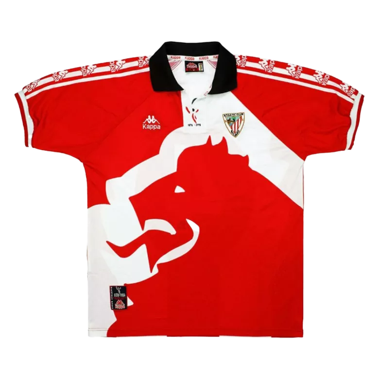 Camiseta Retro 1997/98 Athletic Club de Bilbao Primera Equipación Local Hombre - Versión Hincha - camisetasfutbol