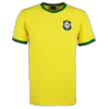 Camiseta Retro 1970 Brazil Primera Equipación Local Hombre - Versión Hincha - camisetasfutbol