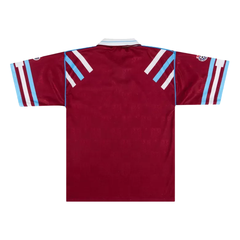 Camiseta Retro 1991/92 West Ham United Primera Equipación Local Hombre - Versión Hincha - camisetasfutbol