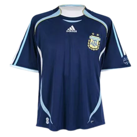 Camiseta Retro 2006 Argentina Segunda Equipación Visitante Hombre - Versión Hincha - camisetasfutbol